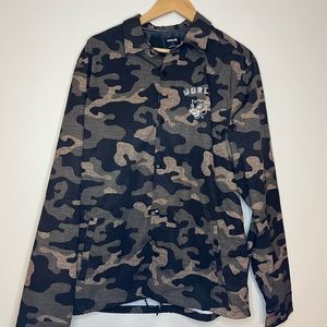 Hurley Camo Windbreaker Jacket